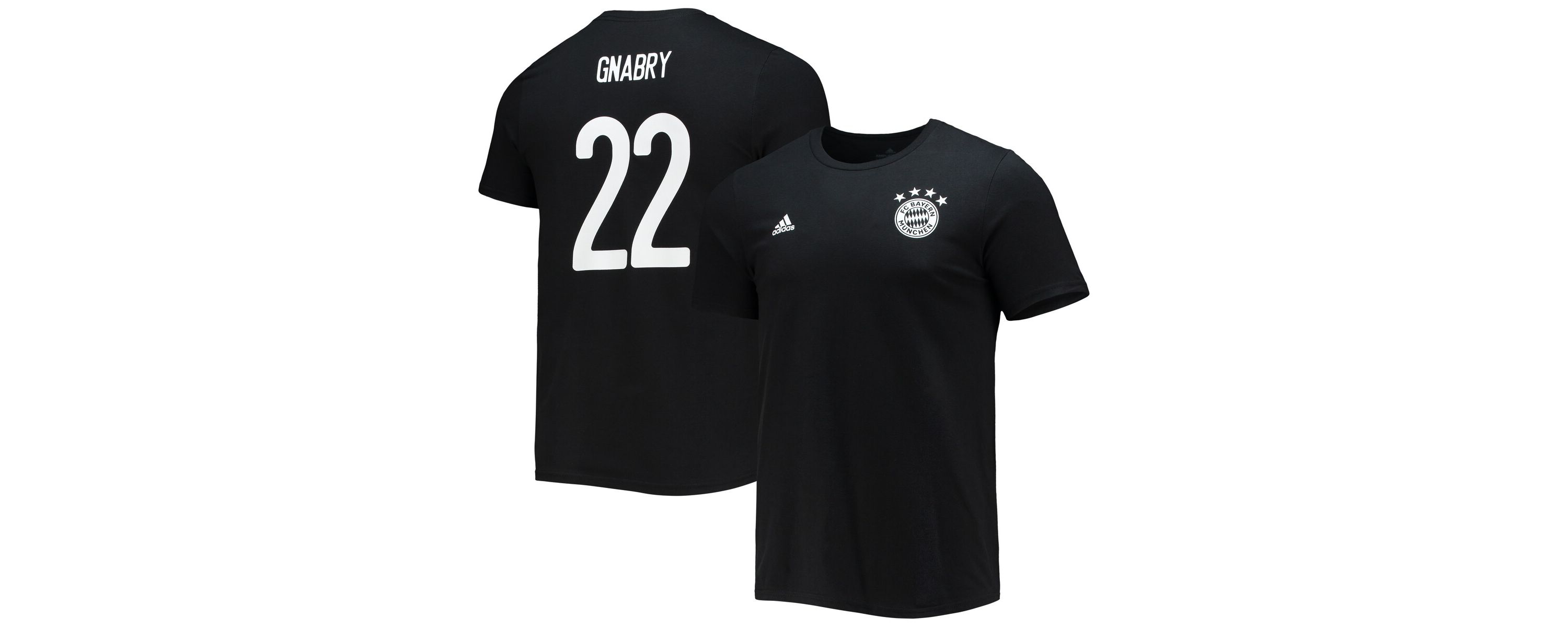 Bundesliga Serge Gnabry Bayern Munich Amplifier Name & Number T-Shirt