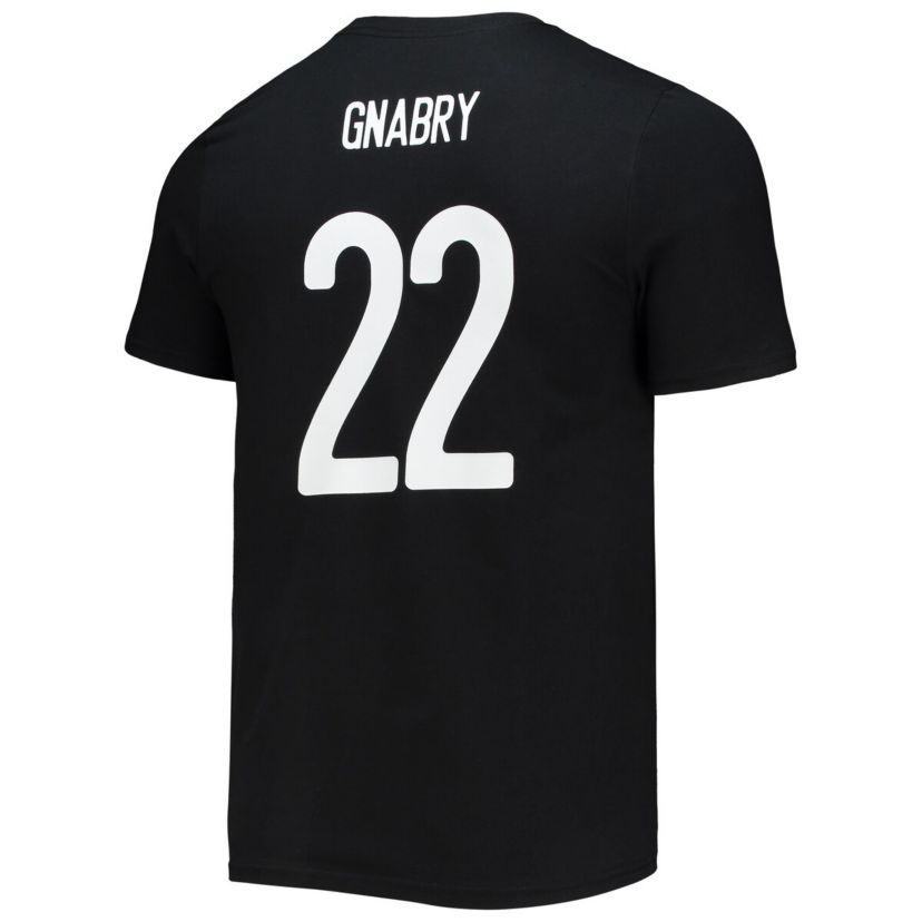 Bundesliga Serge Gnabry Bayern Munich Amplifier Name & Number T-Shirt