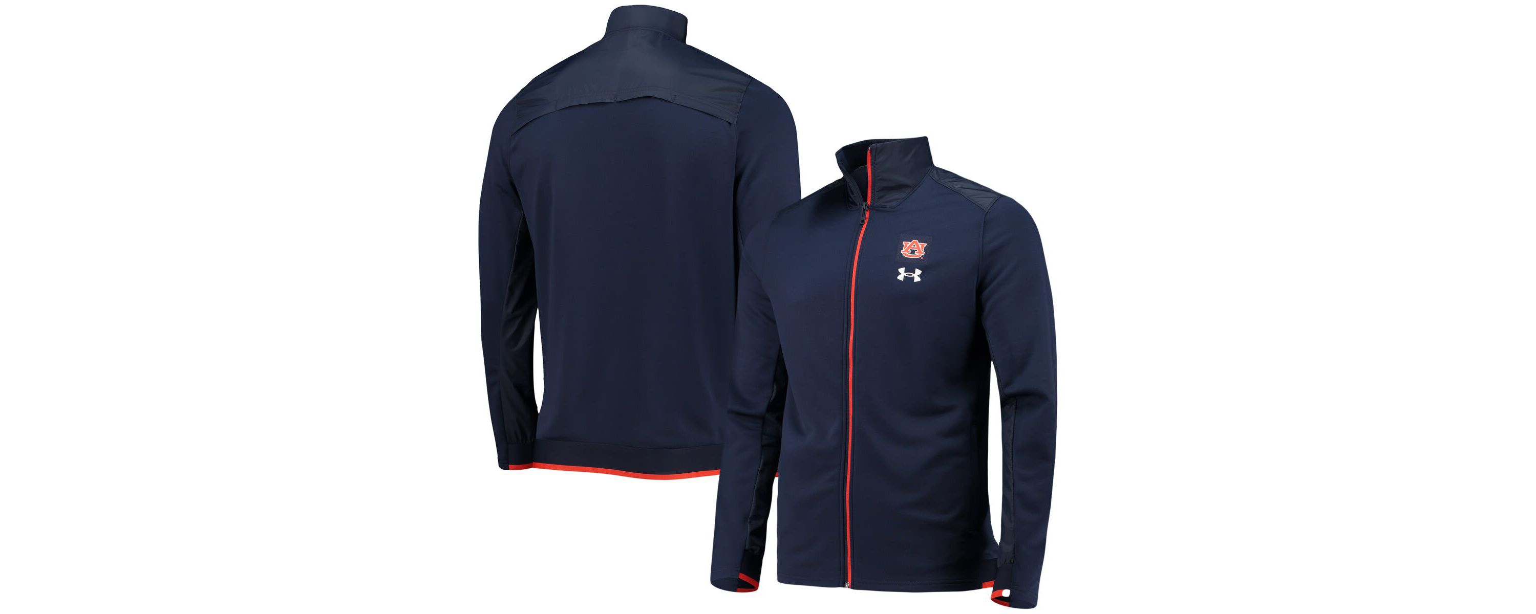 NCAA Under Armour Auburn Tigers 2021 Sideline Command Full-Zip Jacket