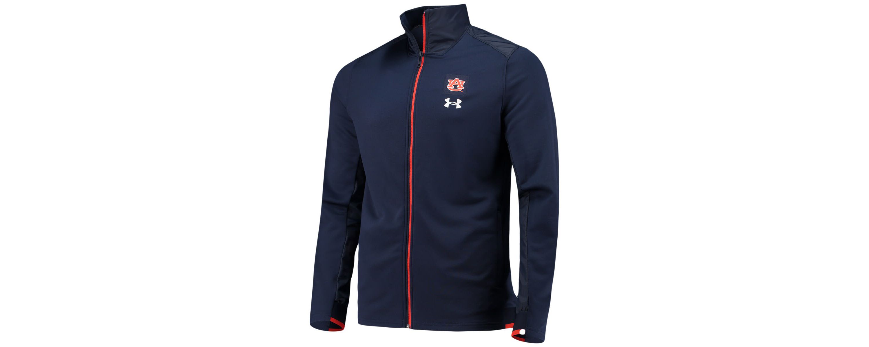 NCAA Under Armour Auburn Tigers 2021 Sideline Command Full-Zip Jacket