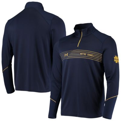 NCAA Under Armour Notre Dame Fighting Irish Sideline Performance Lightweight Quarter-Zip Jacket