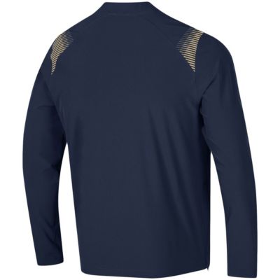 Navy Midshipmen NCAA Under Armour Midshipmen 2021 Sideline Motivate Quarter-Zip Top