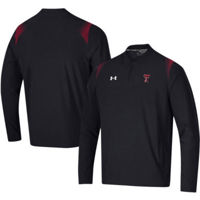 Texas Tech Red Raiders NCAA Under Armour 2021 Sideline Motivate Quarter-Zip Jacket