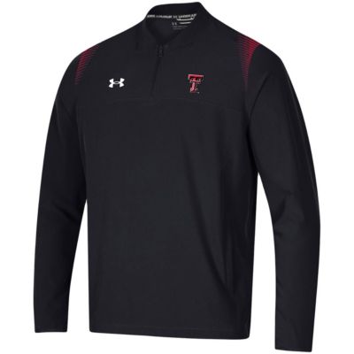 Texas Tech Red Raiders NCAA Under Armour 2021 Sideline Motivate Quarter-Zip Jacket