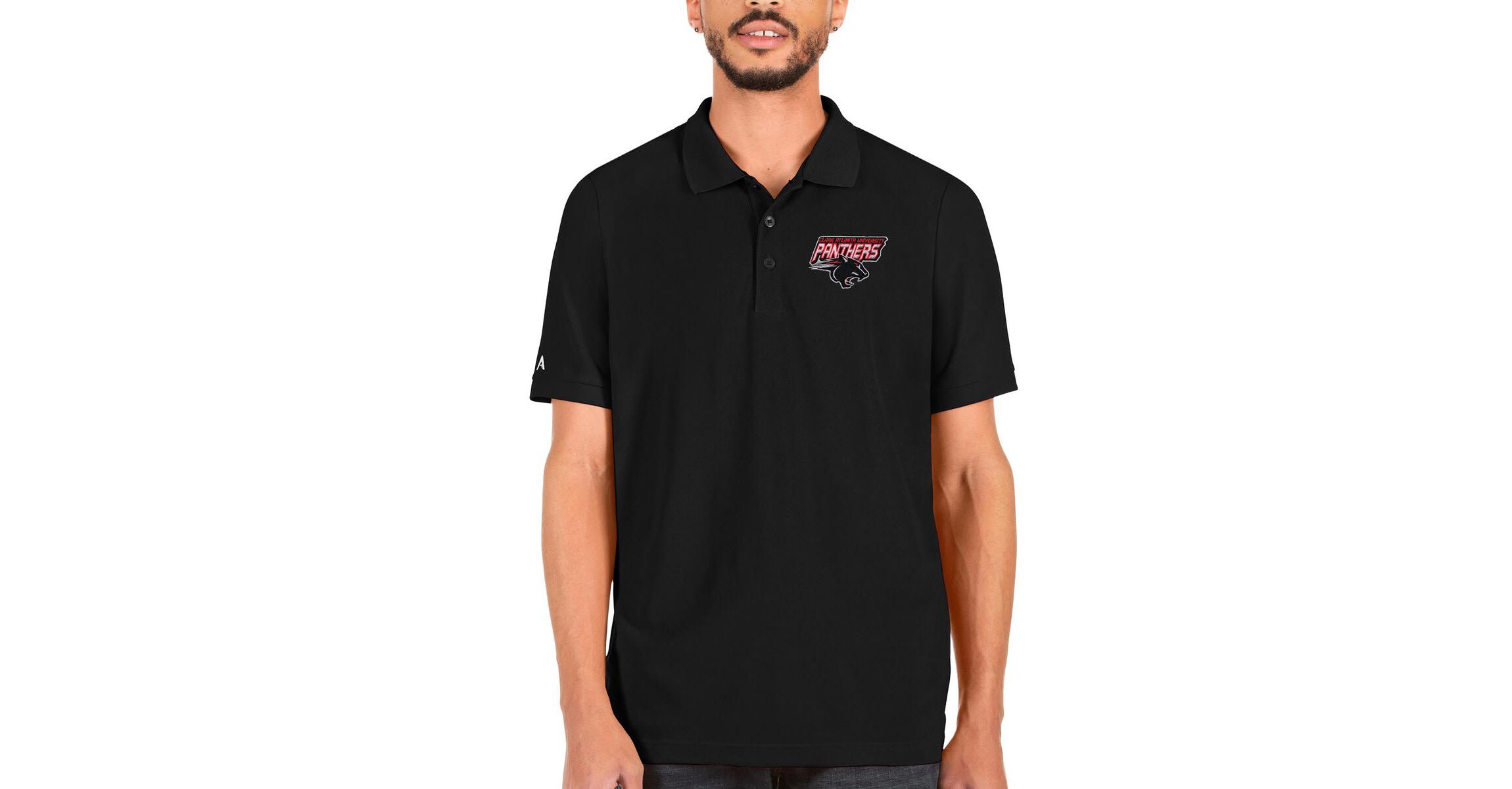 Clark Atlanta Panthers NCAA Clark Atlanta University Panthers Legacy Pique Polo