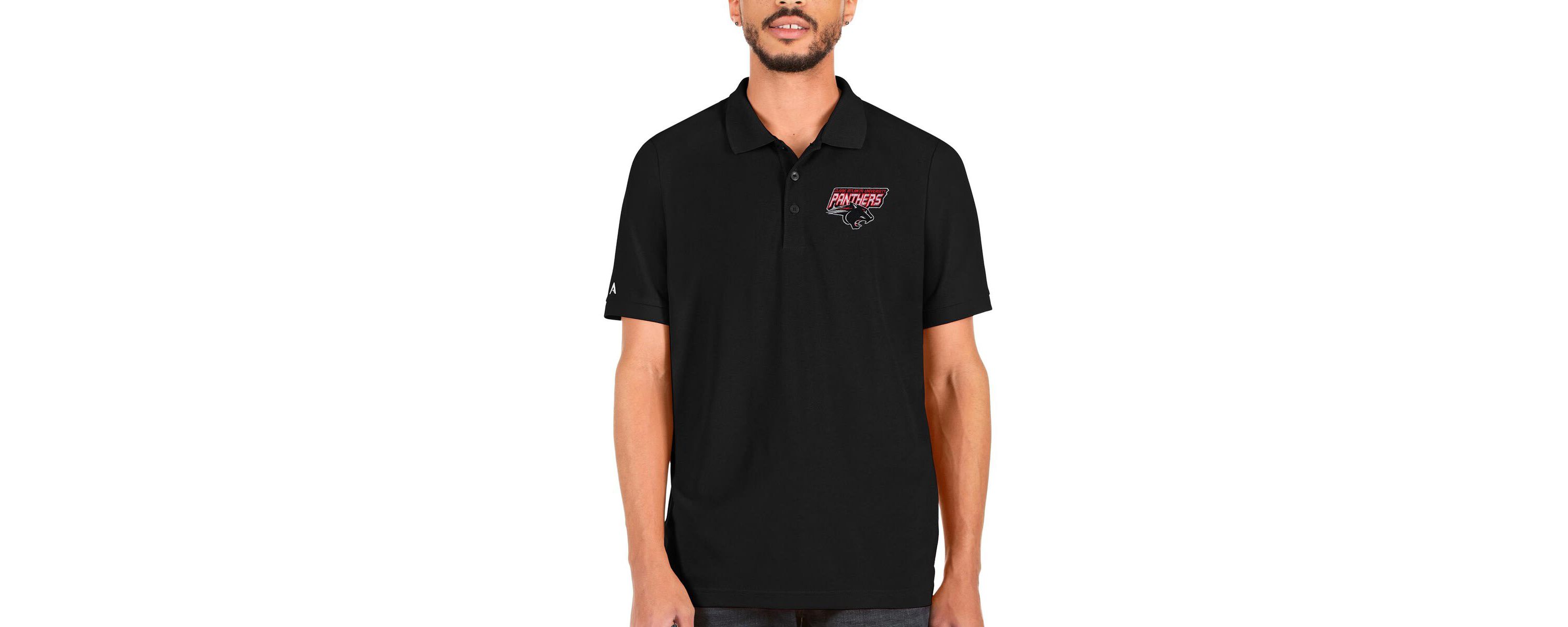 Clark Atlanta Panthers NCAA Clark Atlanta University Panthers Legacy Pique Polo