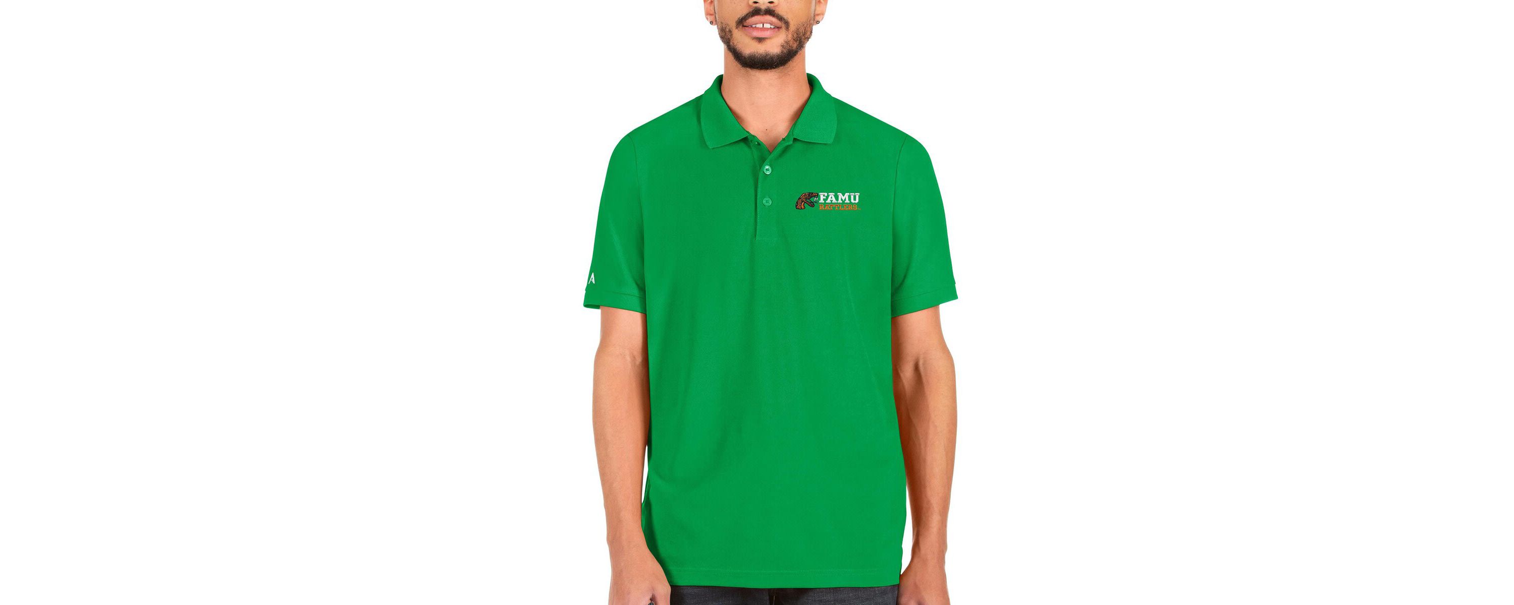 NCAA Florida A&M Rattlers Legacy Pique Polo