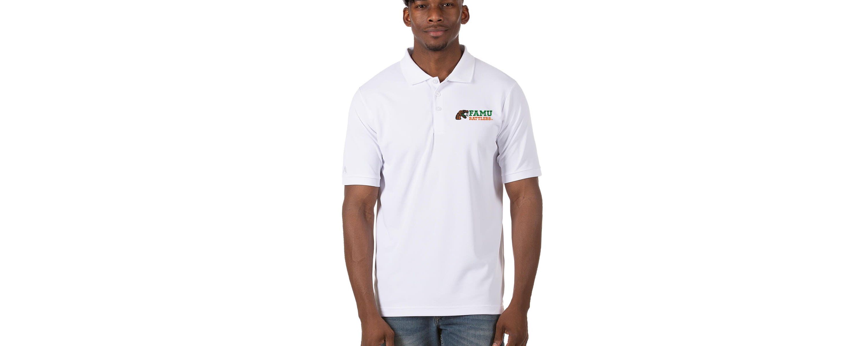 NCAA Florida A&M Rattlers Legacy Pique Polo