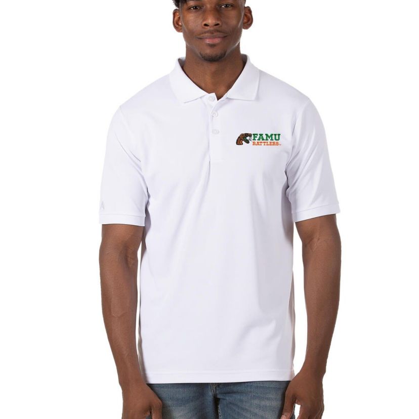 NCAA Florida A&M Rattlers Legacy Pique Polo