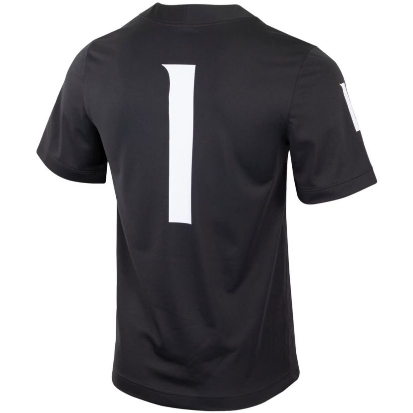 NCAA Nike #1 Washington State Cougars Untouchable Football Jersey