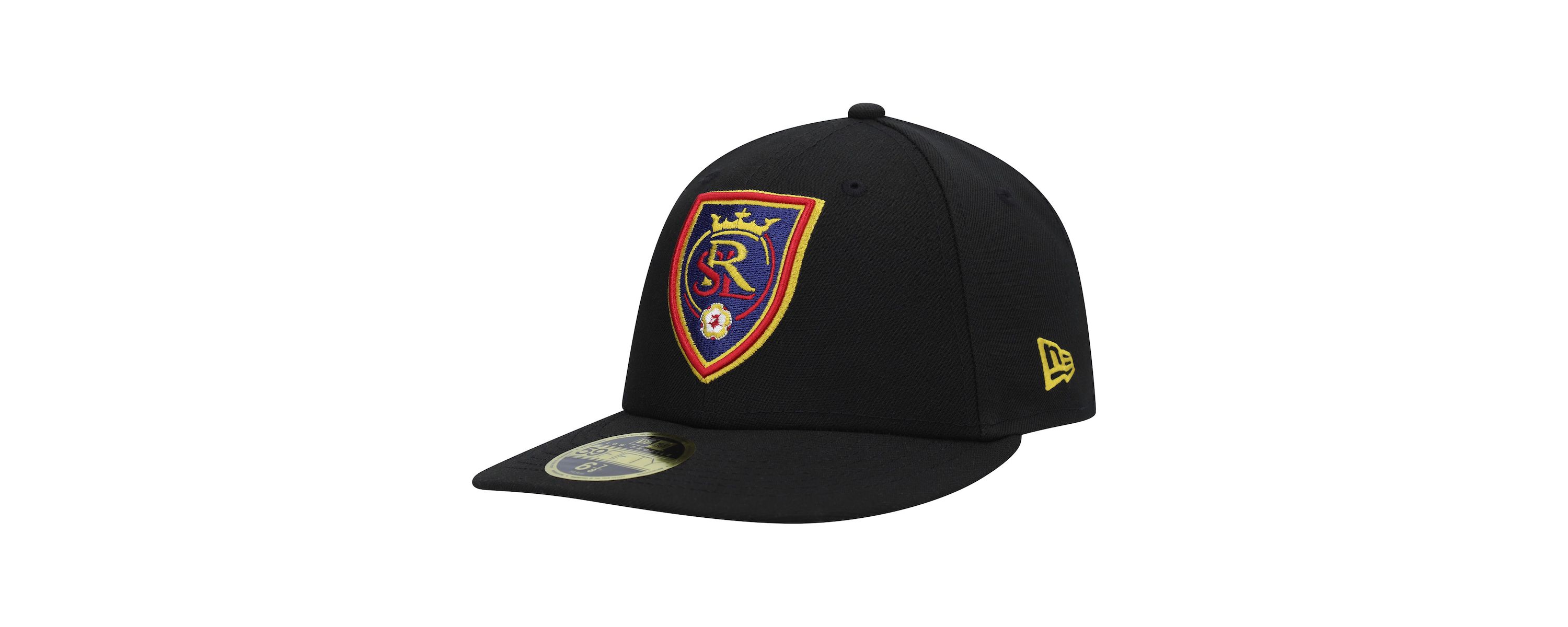 MLS Real Salt Lake Primary Logo Low 59FIFTY Fitted Hat