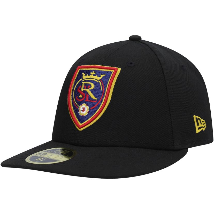 MLS Real Salt Lake Primary Logo Low 59FIFTY Fitted Hat