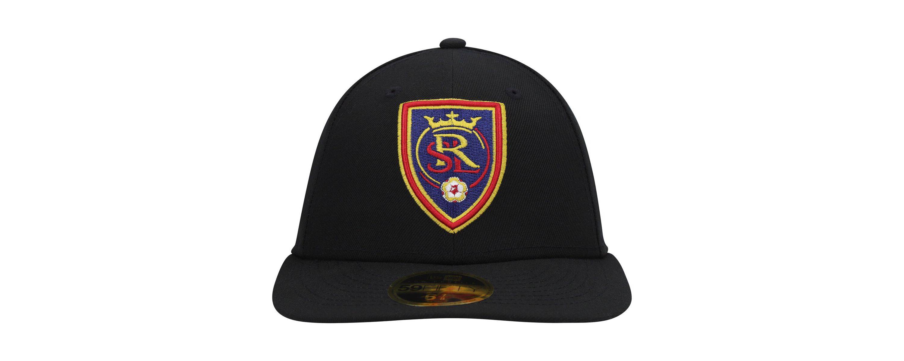 MLS Real Salt Lake Primary Logo Low 59FIFTY Fitted Hat