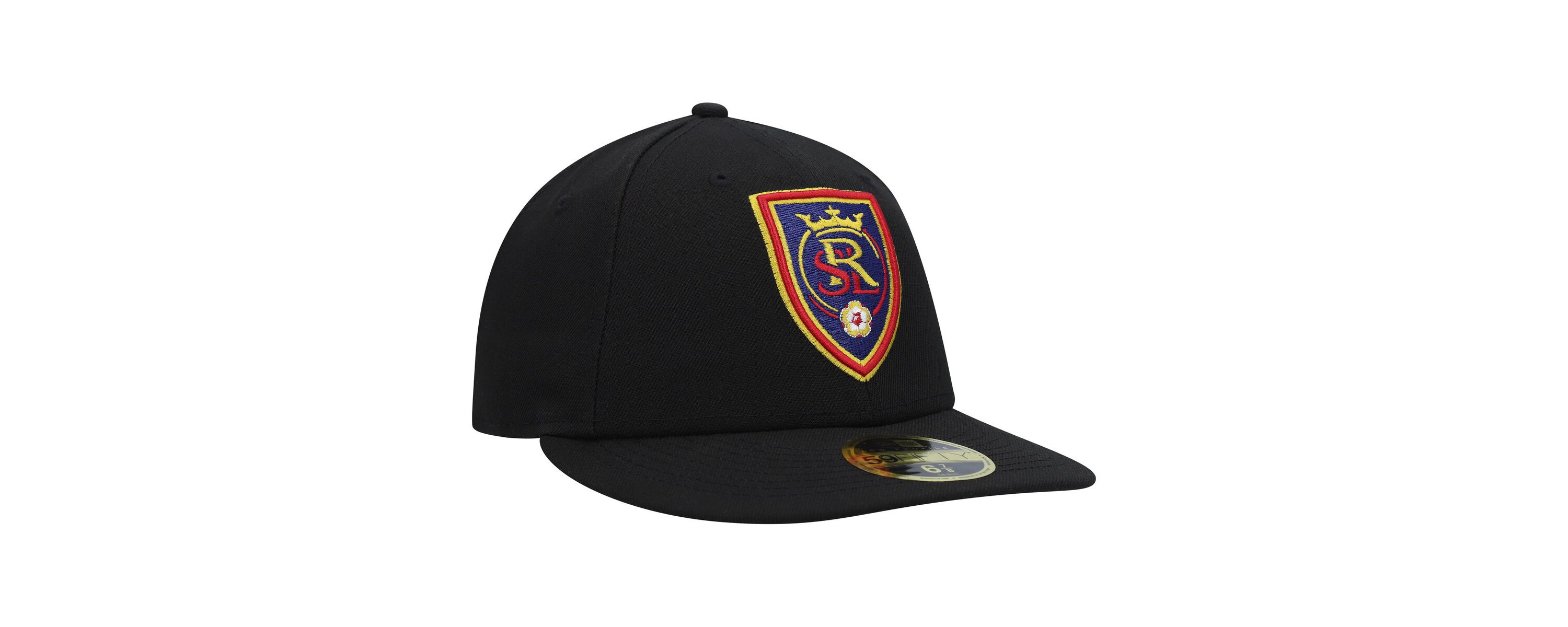MLS Real Salt Lake Primary Logo Low 59FIFTY Fitted Hat