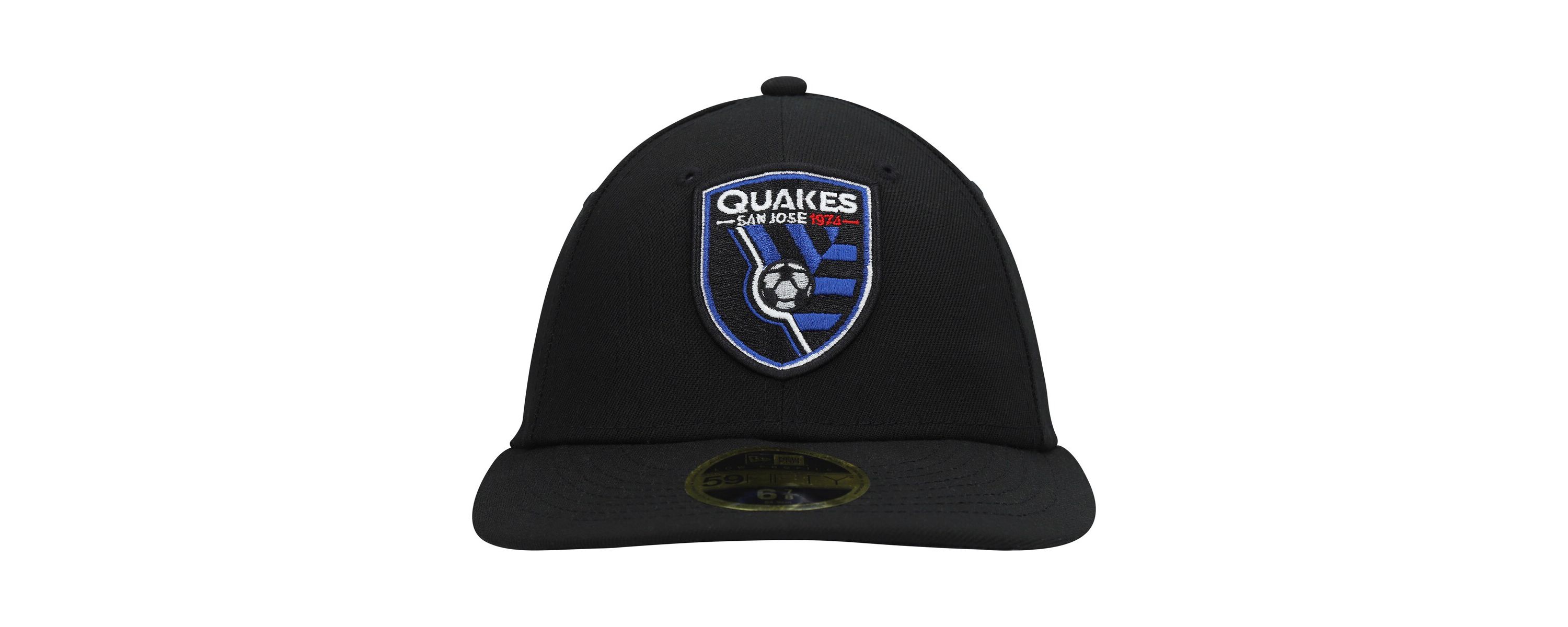 MLS San Jose Earthquakes Primary Logo Low 59FIFTY Fitted Hat