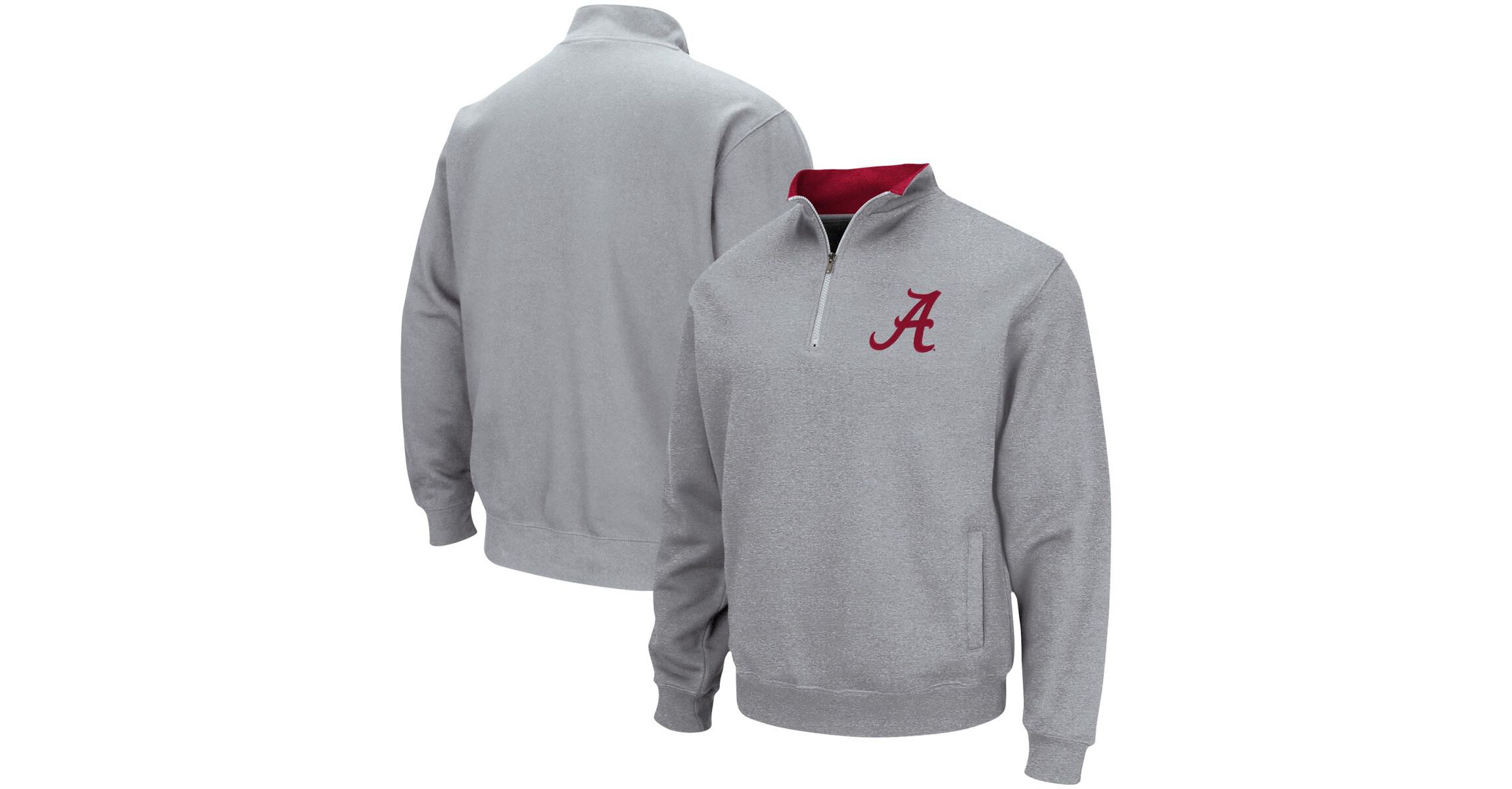 Alabama Crimson Tide NCAA ed Alabama Tide Tortugas Team Logo Quarter-Zip Jacket