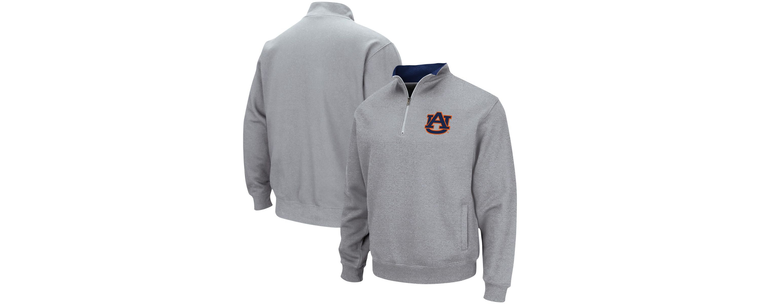 NCAA ed Auburn Tigers Tortugas Team Logo Quarter-Zip Jacket