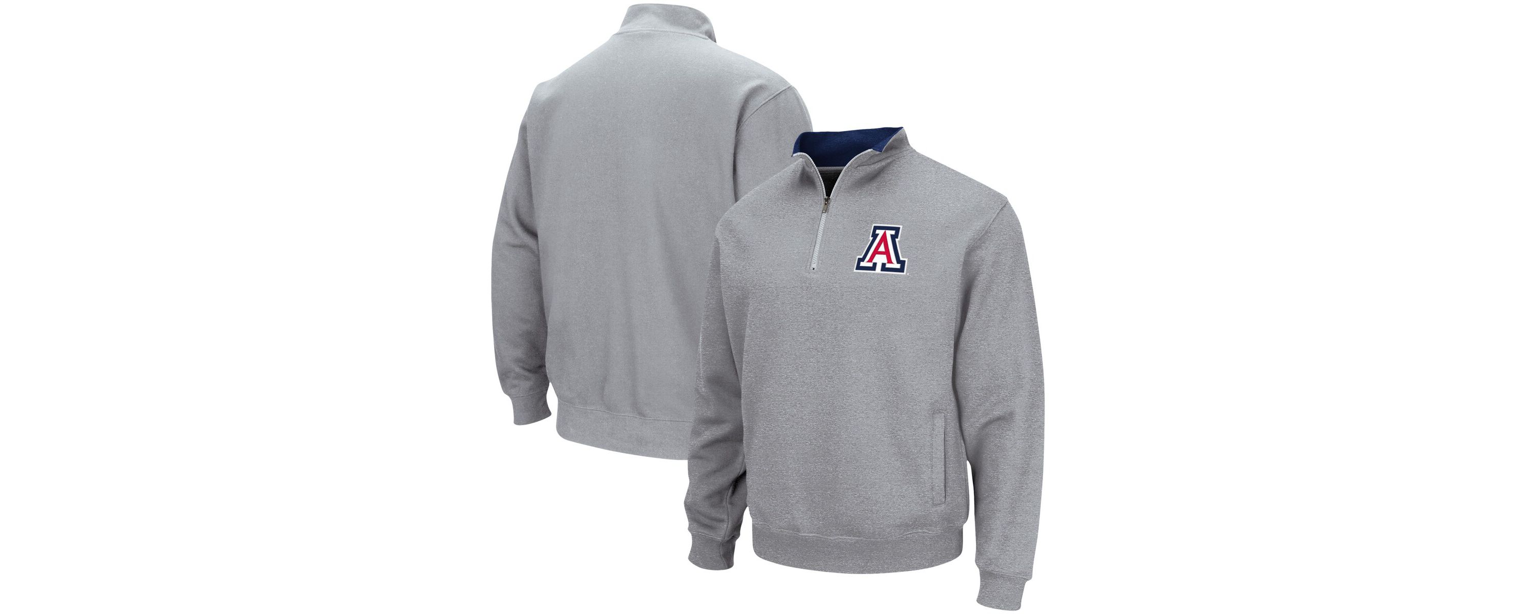 NCAA ed Arizona Wildcats Tortugas Team Logo Quarter-Zip Jacket