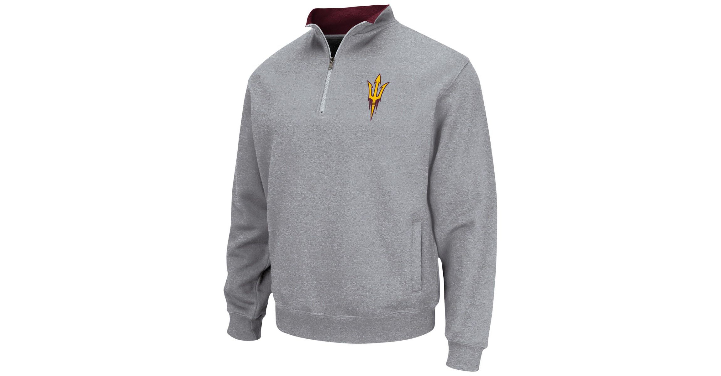 NCAA ed Arizona State Sun Devils Tortugas Team Logo Quarter-Zip Jacket