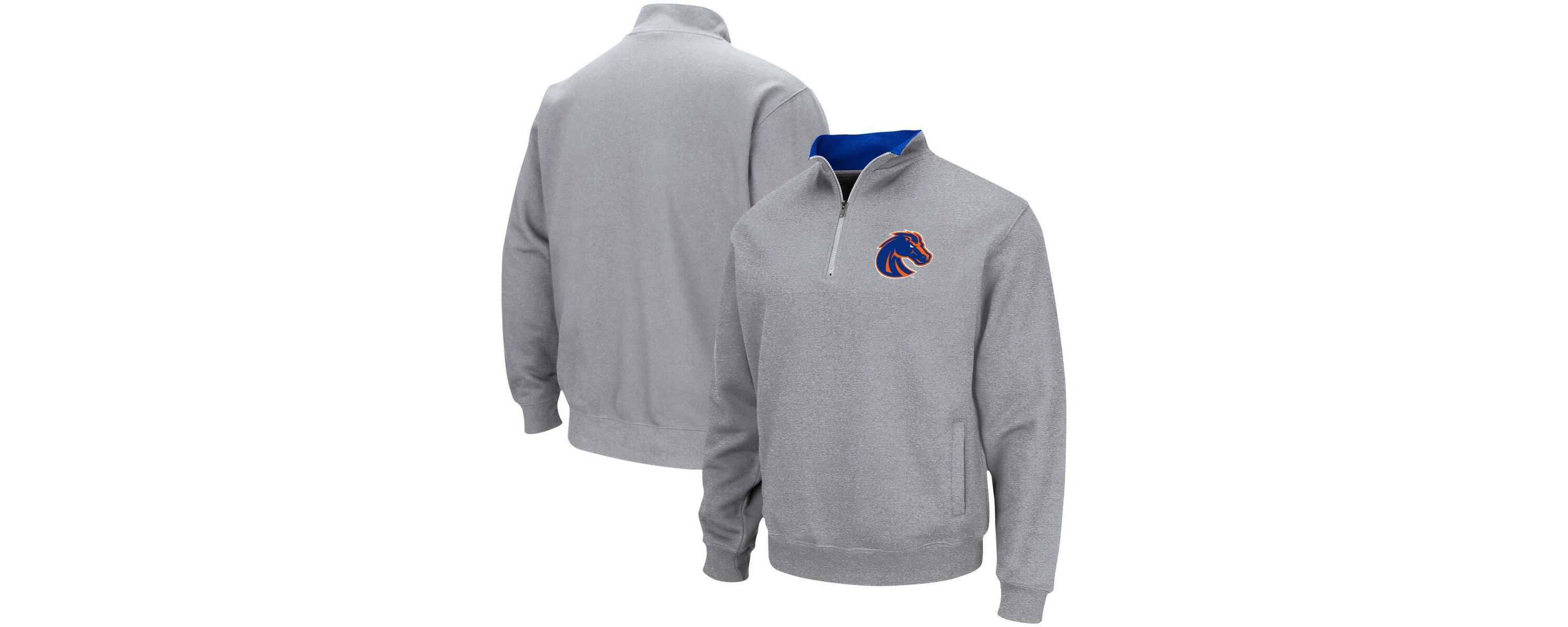 NCAA ed Boise State Broncos Tortugas Team Logo Quarter-Zip Jacket