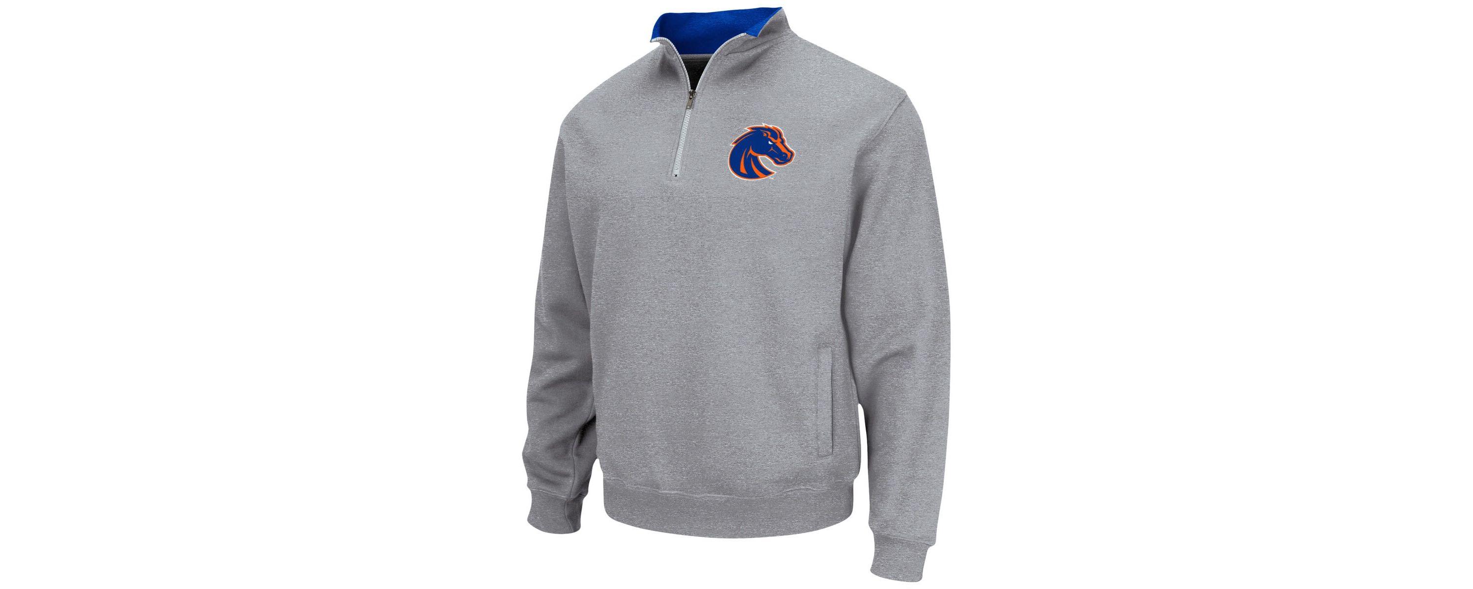 NCAA ed Boise State Broncos Tortugas Team Logo Quarter-Zip Jacket
