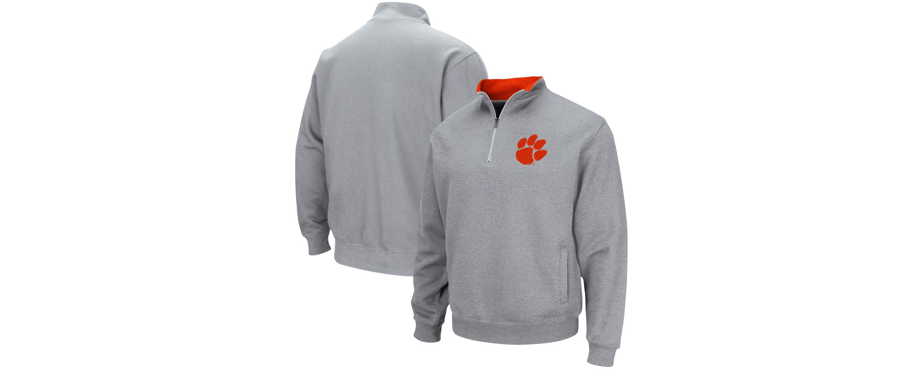 NCAA ed Clemson Tigers Tortugas Team Logo Quarter-Zip Jacket