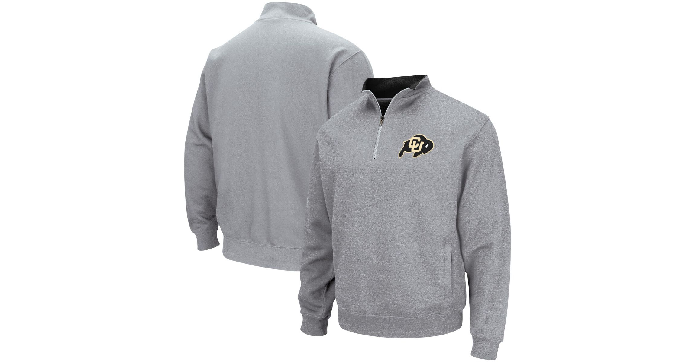 NCAA ed Colorado Buffaloes Tortugas Team Logo Quarter-Zip Jacket