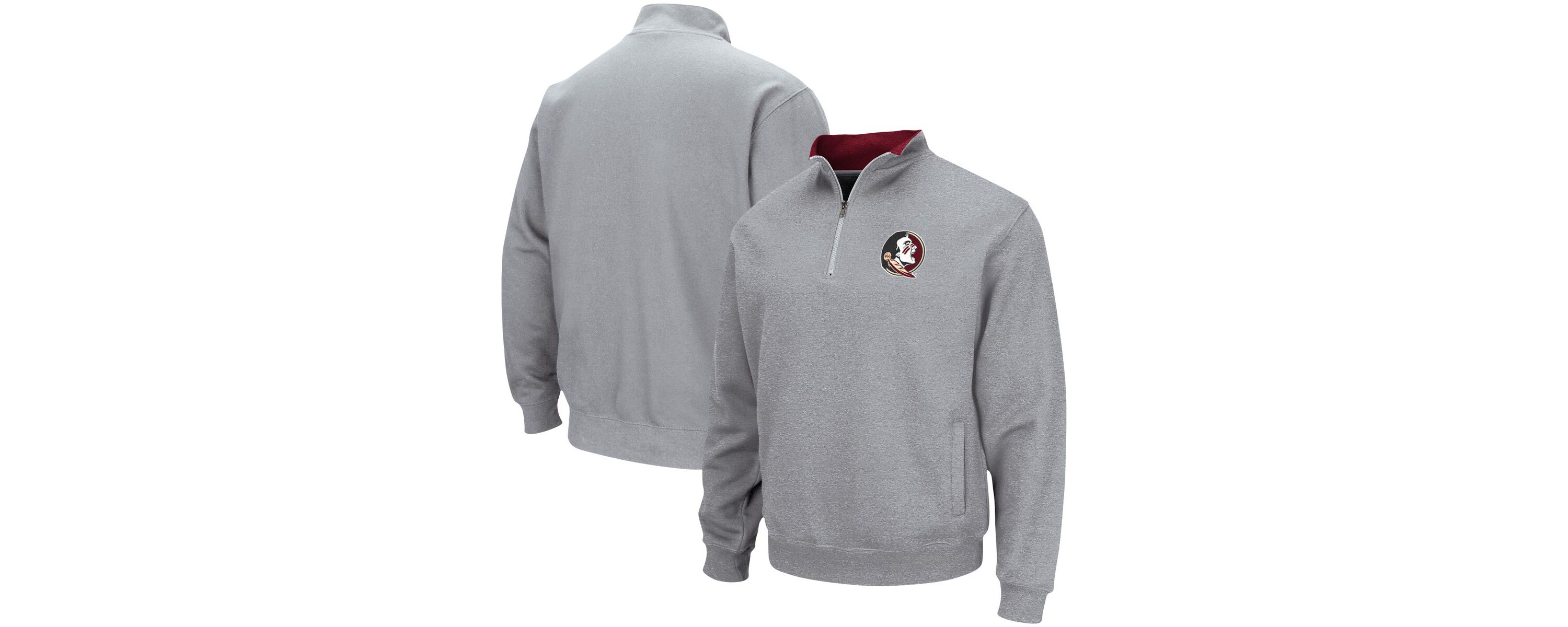 NCAA ed Florida State Seminoles Tortugas Team Logo Quarter-Zip Jacket