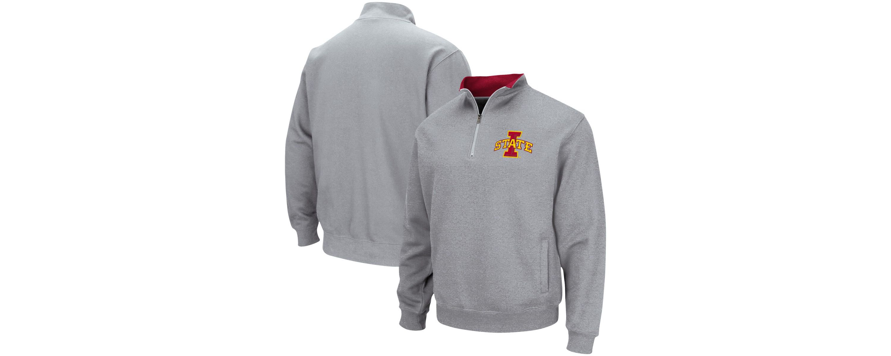 NCAA ed Iowa State Cyclones Tortugas Team Logo Quarter-Zip Jacket