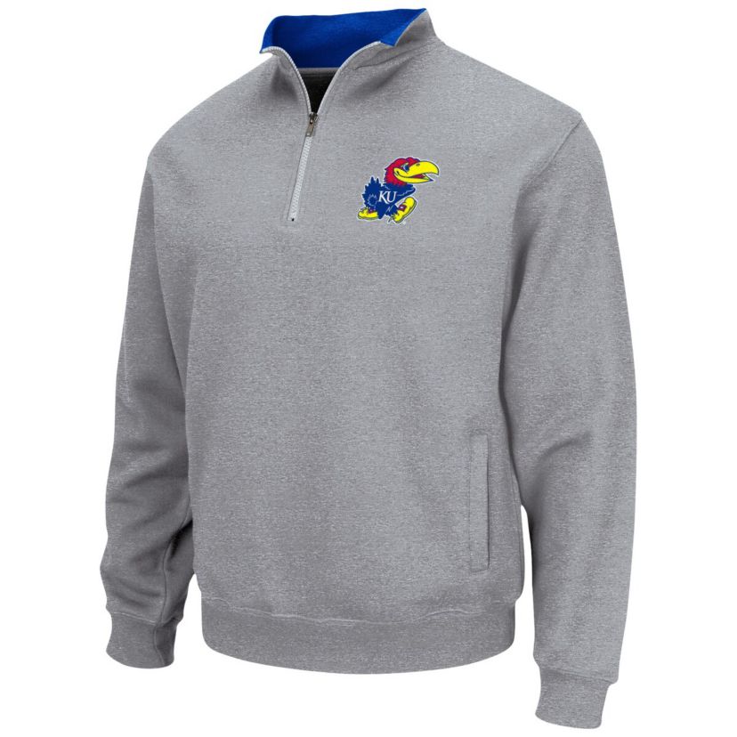 NCAA ed Kansas Jayhawks Tortugas Team Logo Quarter-Zip Jacket