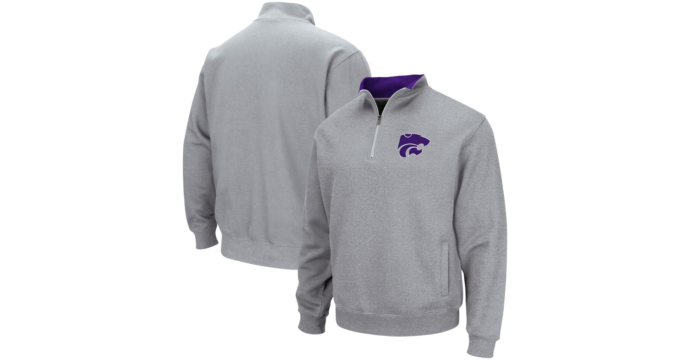 NCAA ed Kansas State Wildcats Tortugas Team Logo Quarter-Zip Jacket