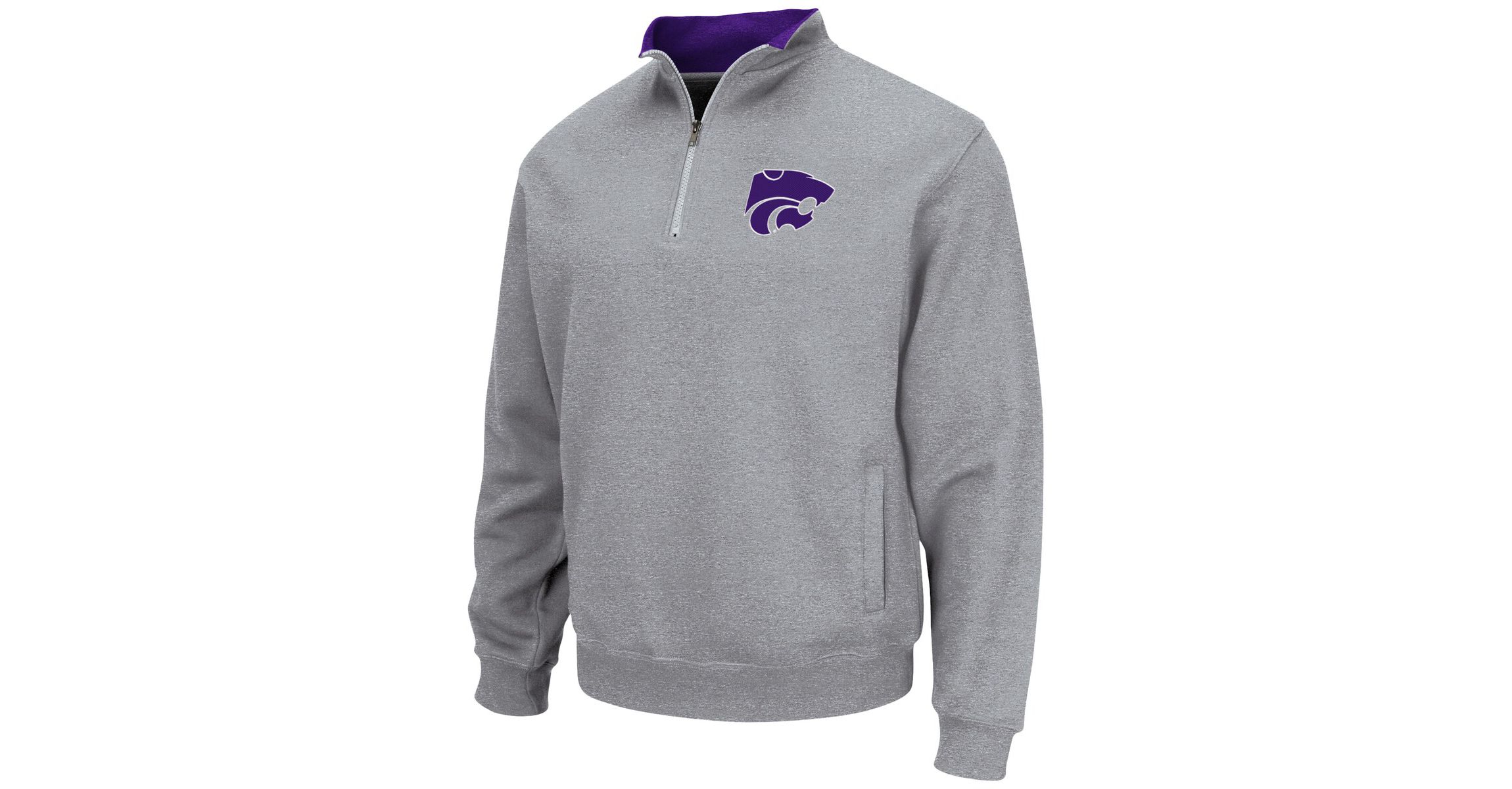 NCAA ed Kansas State Wildcats Tortugas Team Logo Quarter-Zip Jacket