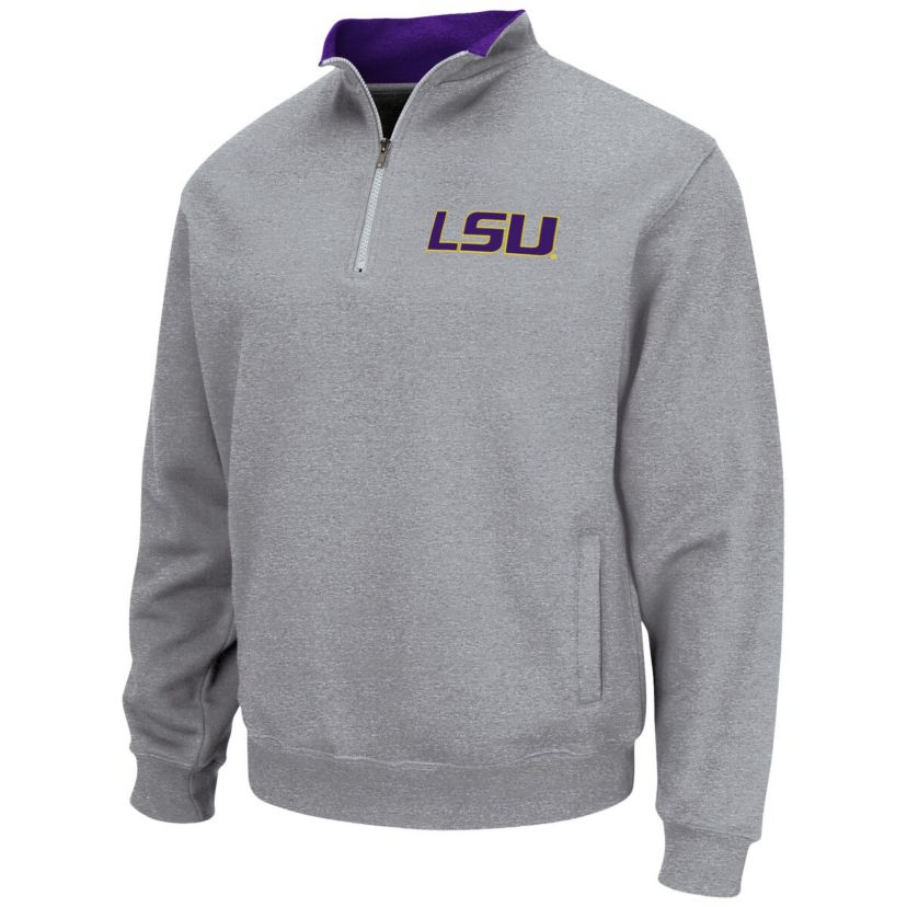 NCAA ed LSU Tigers Tortugas Team Logo Quarter-Zip Jacket