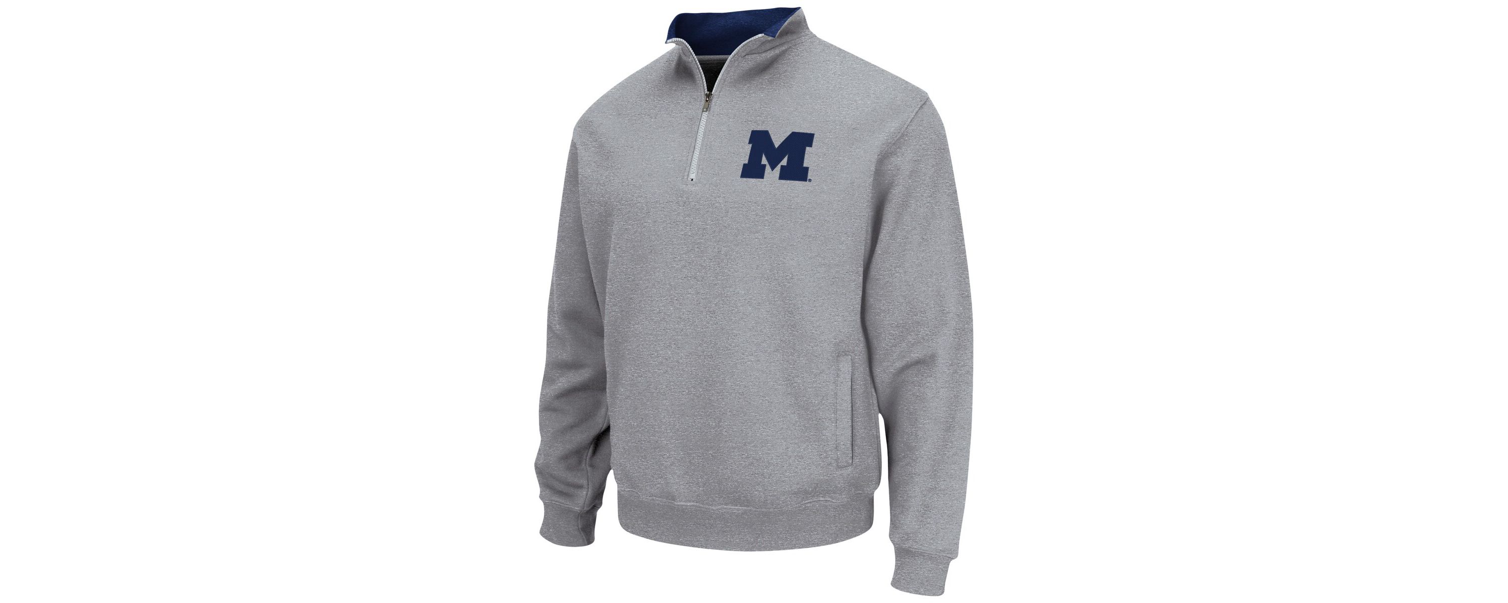 NCAA ed Michigan Wolverines Tortugas Team Logo Quarter-Zip Jacket