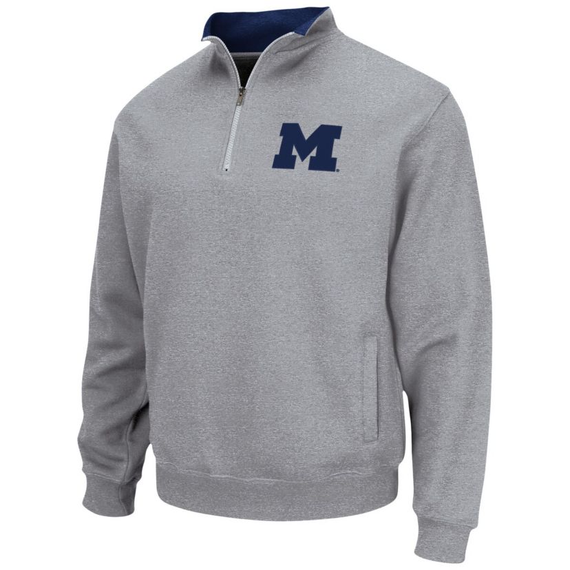 NCAA ed Michigan Wolverines Tortugas Team Logo Quarter-Zip Jacket
