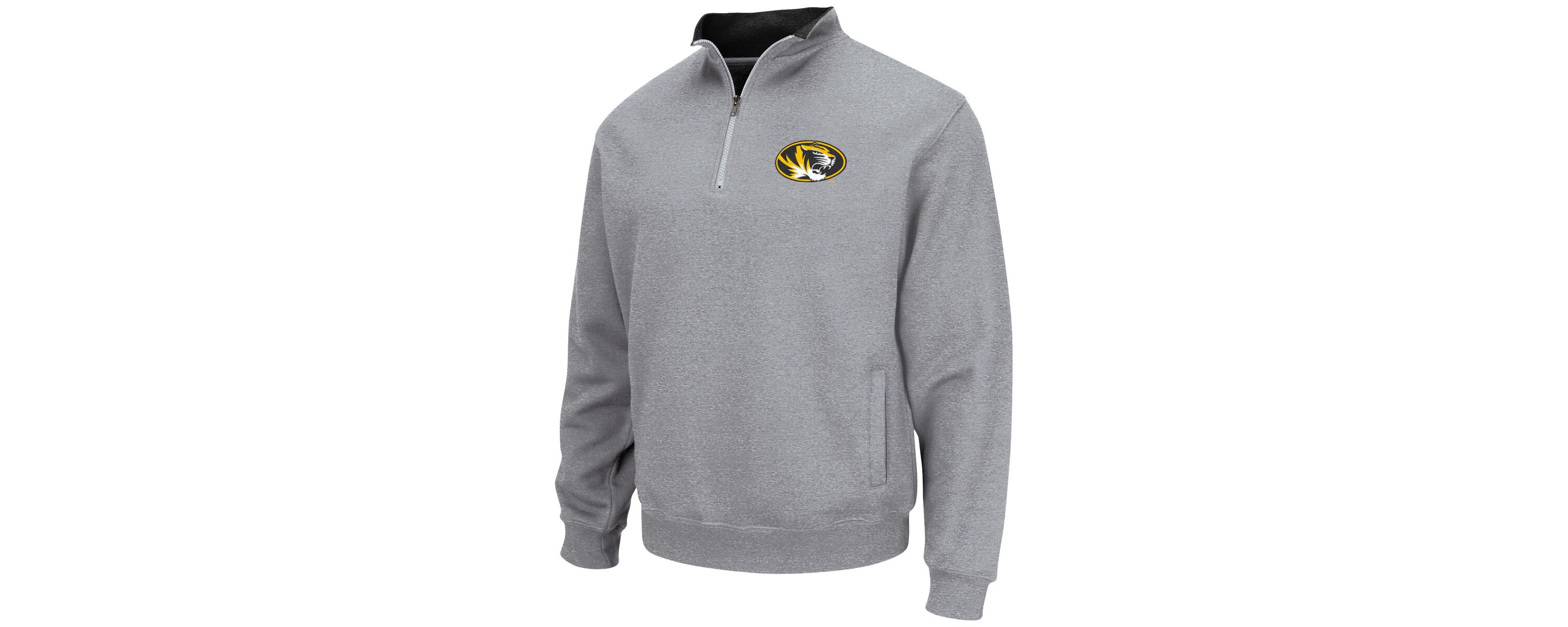NCAA ed Missouri Tigers Tortugas Team Logo Quarter-Zip Jacket