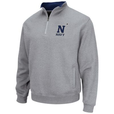 Navy Midshipmen NCAA ed Midshipmen Tortugas Team Logo Quarter-Zip Jacket