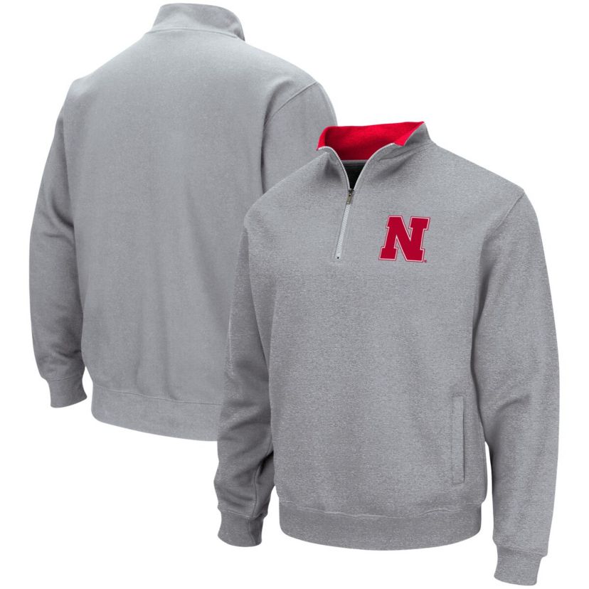 NCAA ed Nebraska Huskers Tortugas Team Logo Quarter-Zip Jacket