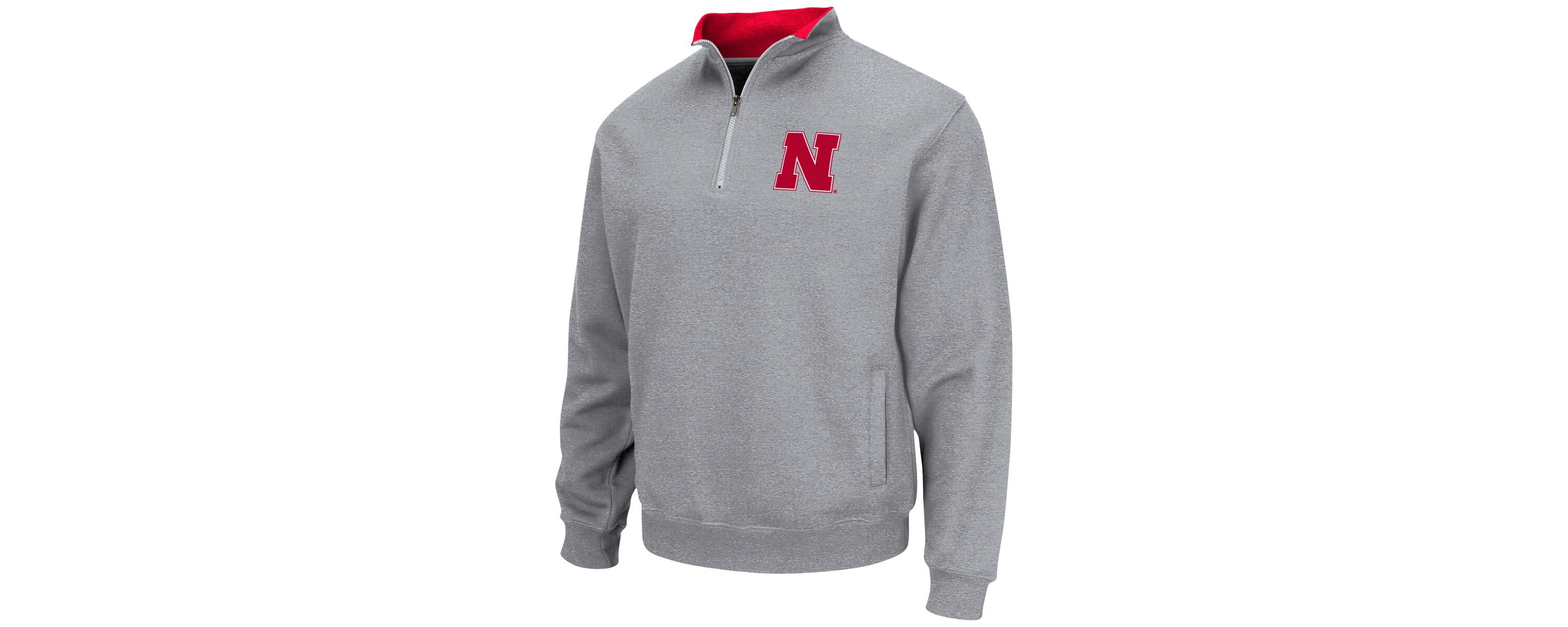 NCAA ed Nebraska Huskers Tortugas Team Logo Quarter-Zip Jacket
