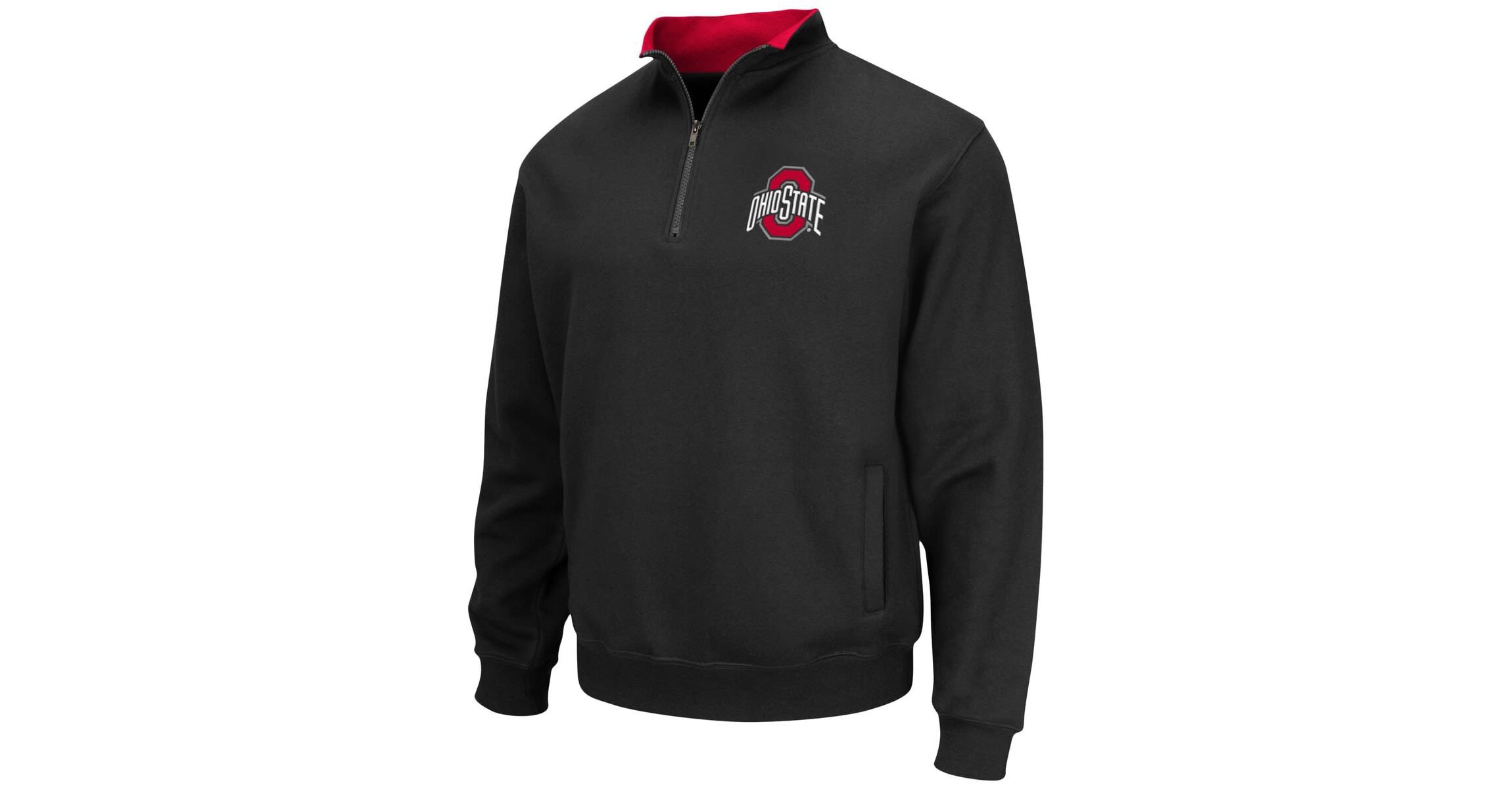 NCAA Ohio State Buckeyes Tortugas Team Logo Quarter-Zip Jacket