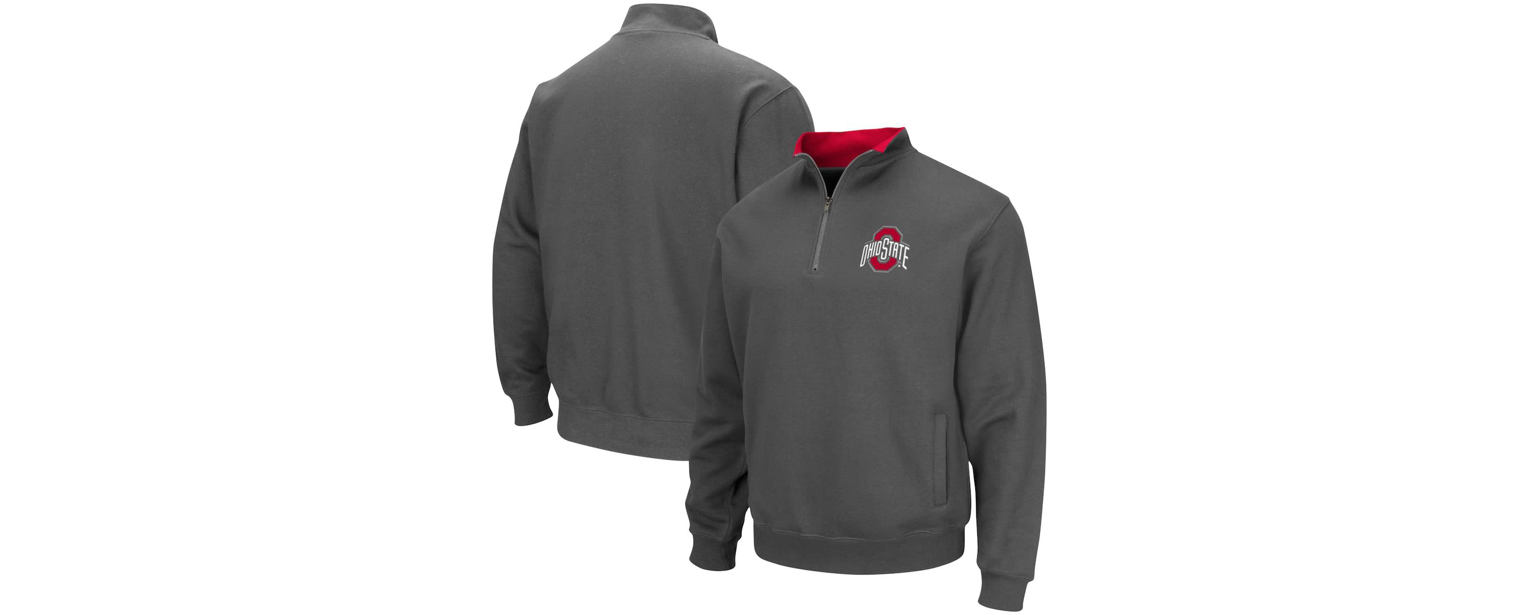 NCAA Ohio State Buckeyes Tortugas Team Logo Quarter-Zip Jacket