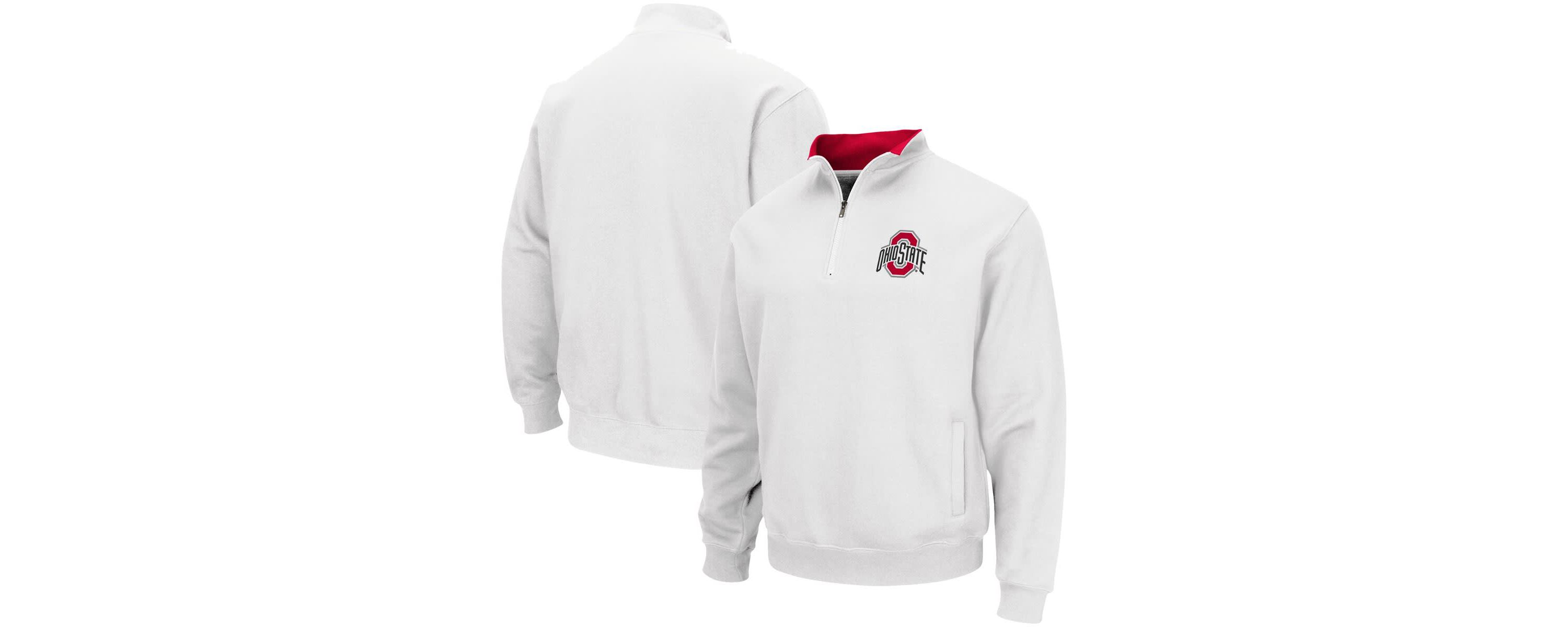 NCAA Ohio State Buckeyes Tortugas Team Logo Quarter-Zip Jacket