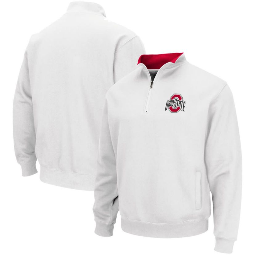 NCAA Ohio State Buckeyes Tortugas Team Logo Quarter-Zip Jacket