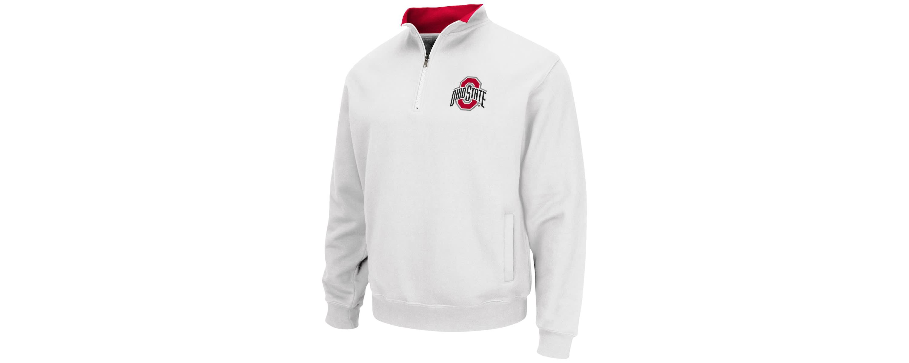 NCAA Ohio State Buckeyes Tortugas Team Logo Quarter-Zip Jacket