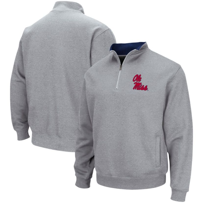 NCAA ed Ole Miss Rebels Tortugas Team Logo Quarter-Zip Jacket