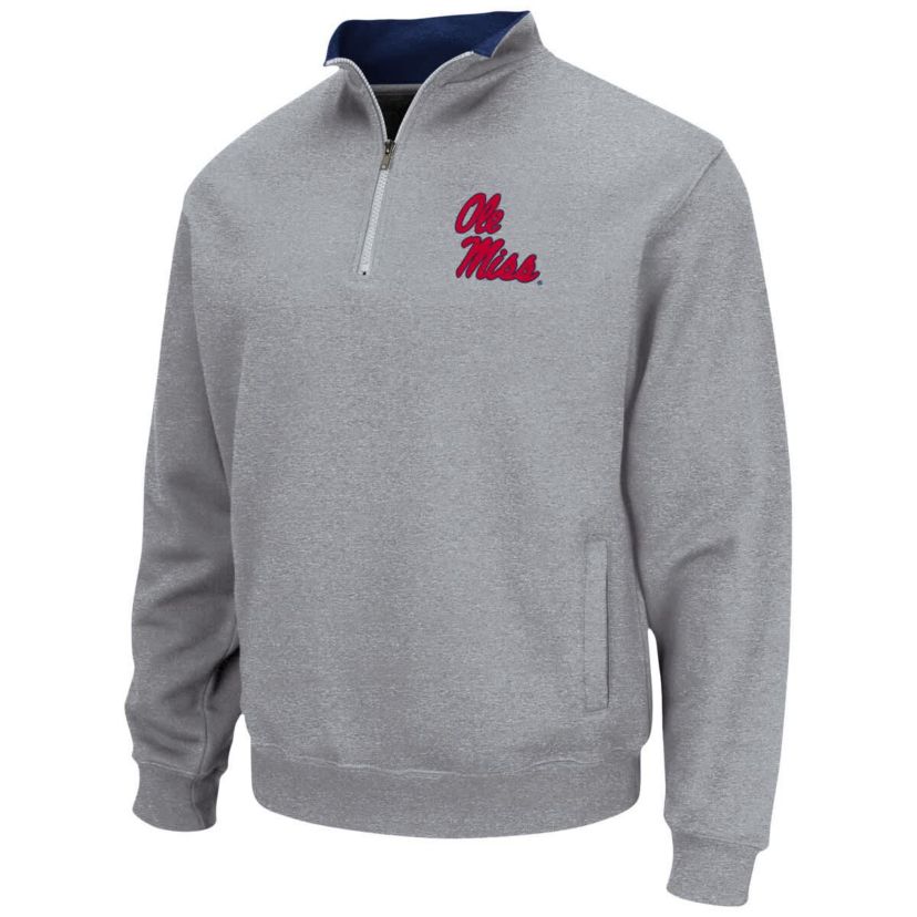 NCAA ed Ole Miss Rebels Tortugas Team Logo Quarter-Zip Jacket