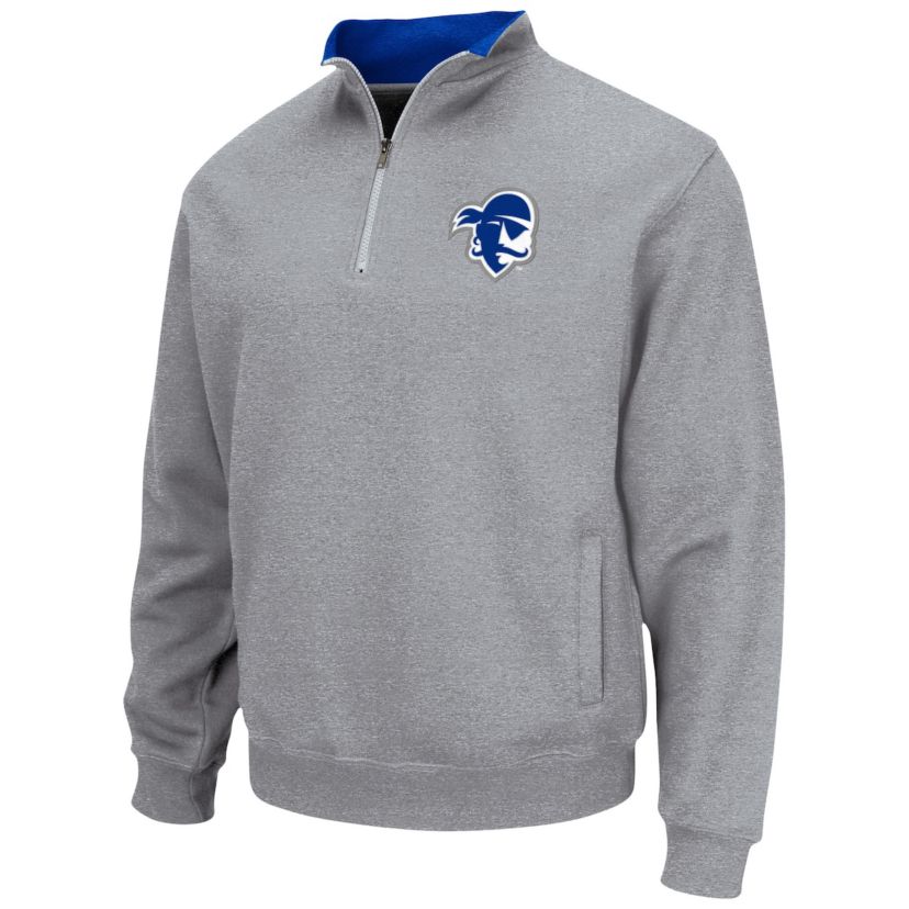 NCAA ed Seton Hall Pirates Tortugas Team Logo Quarter-Zip Jacket