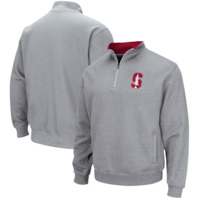 Colosseum Men's Stanford Cardinal NCAA ed Stanford Tortugas Team Logo Quarter-Zip Jacket