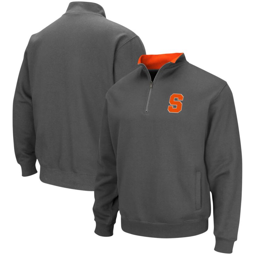 Syracuse Orange NCAA Syracuse Tortugas Team Logo Quarter-Zip Jacket