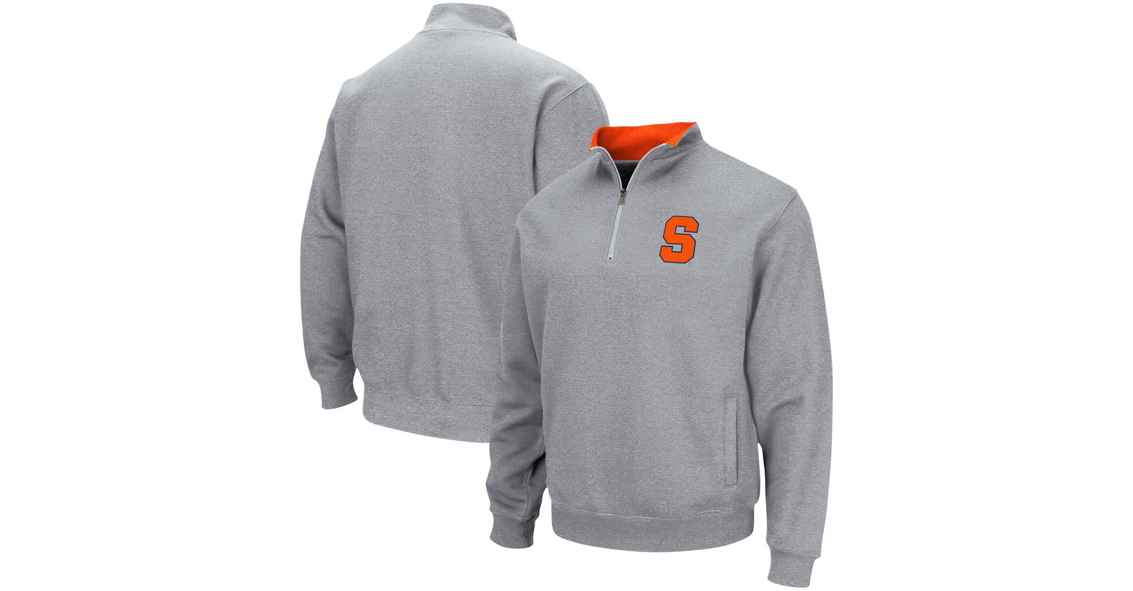Syracuse Orange NCAA ed Syracuse Tortugas Team Logo Quarter-Zip Jacket